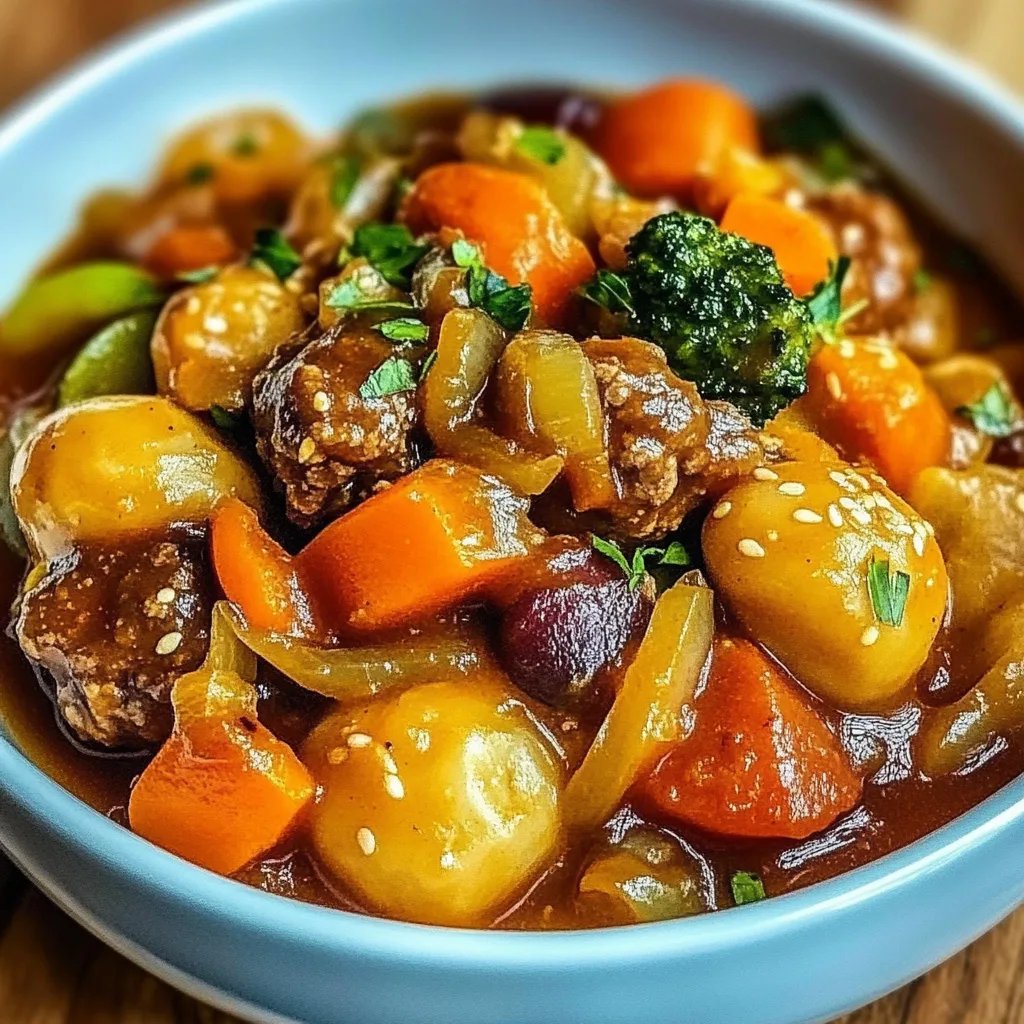 Deftiger Rosenkohleintopf mit würzigen Hackbällchen und Gemüse: Ein Unglaubliches Ultimatives Rezept