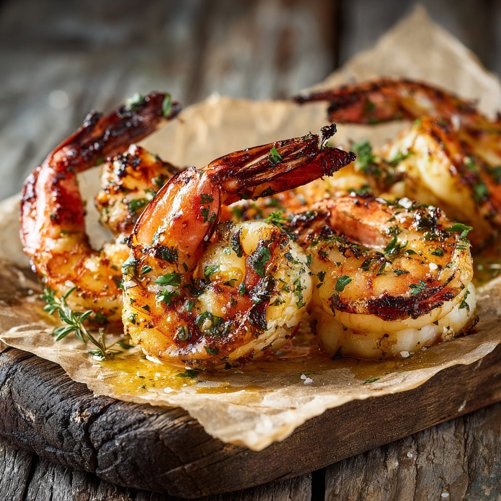 Garnelen und Filet Kombinationen