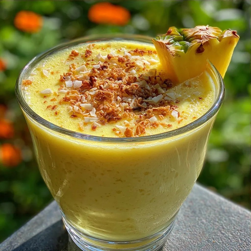 Ananas-Kokos-Smoothie