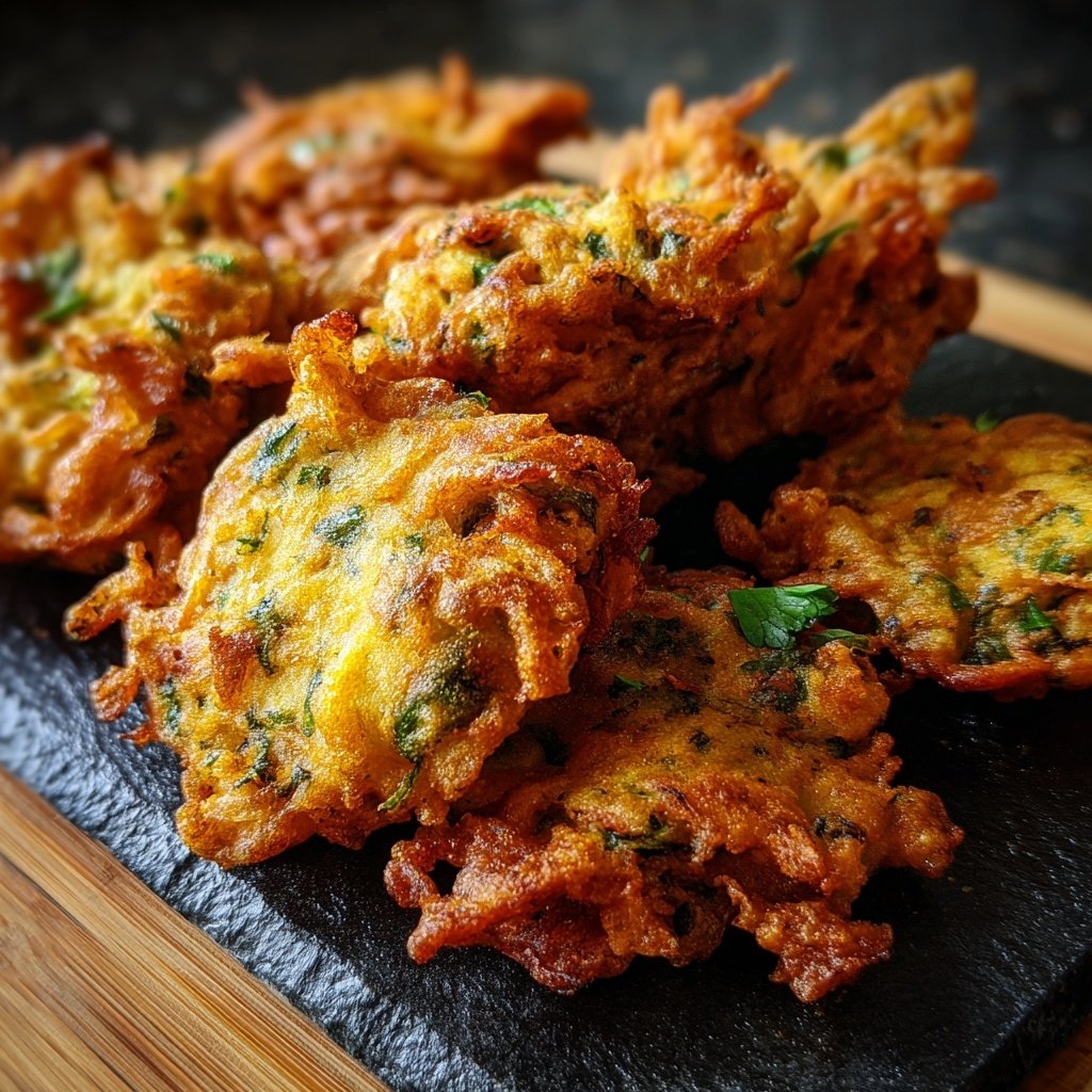 Knuspriger Gemüse Pakora Snack
