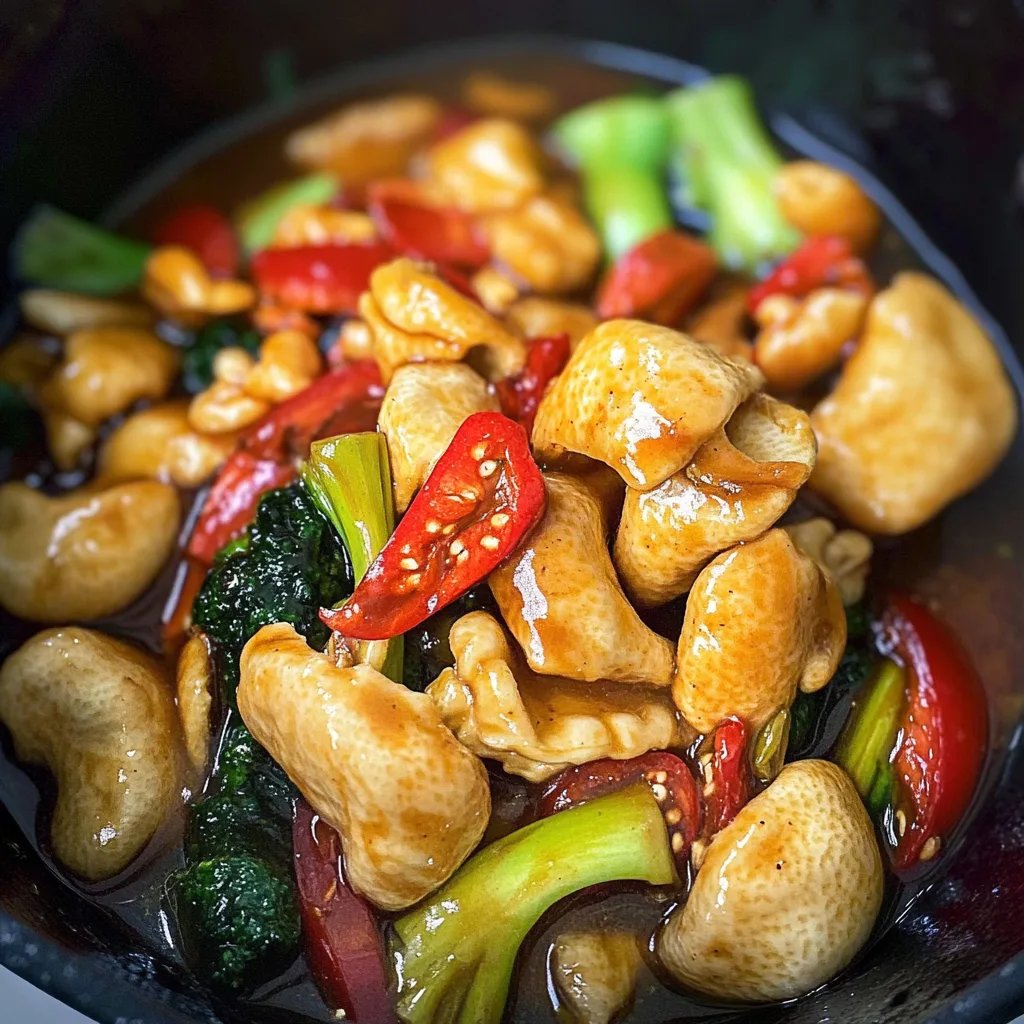 Cashew Kyckling: Ett fantastiskt, ultimativt recept med 5 smaker att älska