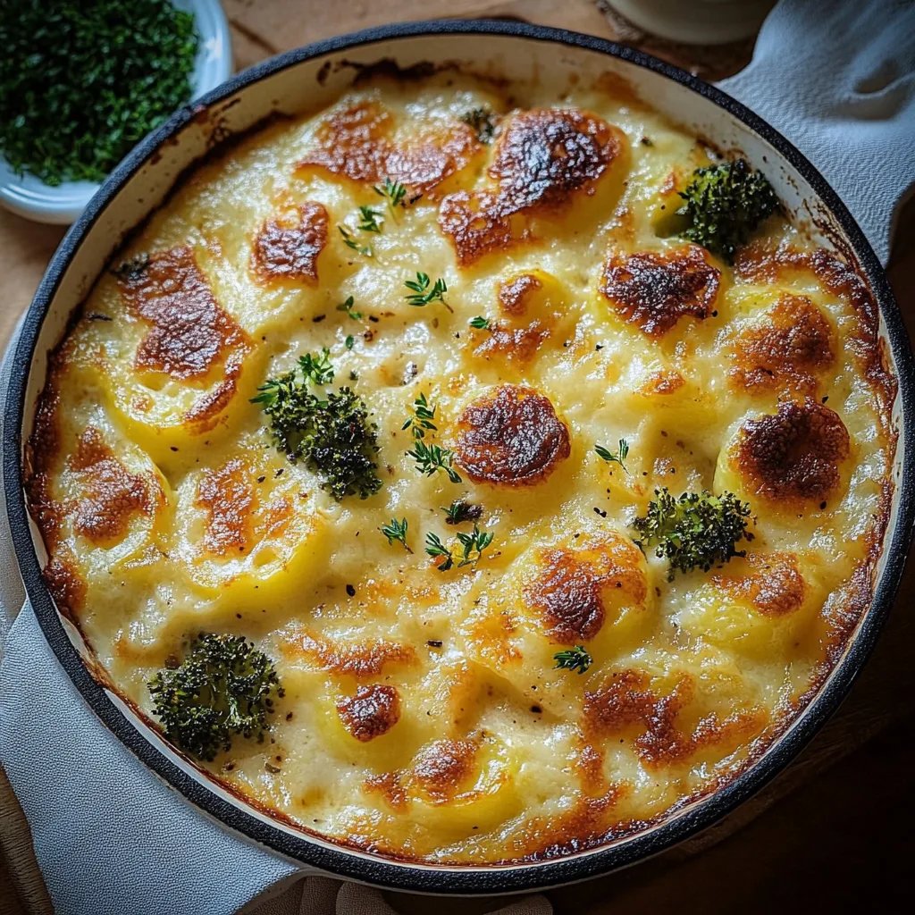 Schneller Brokkoli-Kartoffel-Auflauf