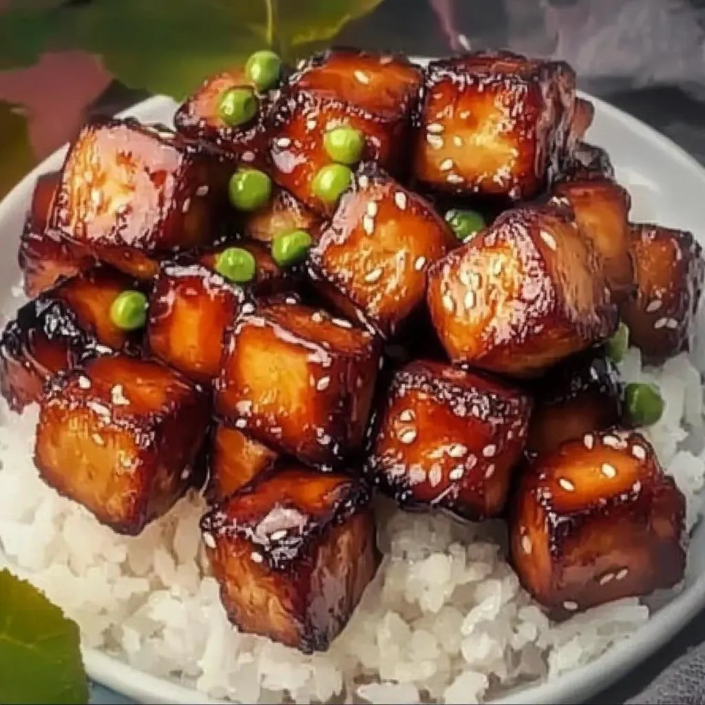 Honung-vitlök-laxbitar i skål: Ett underbart och ultimat recept för 4