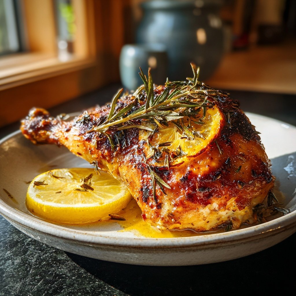 Zitronen-Kräuter-Hähnchenschenkel