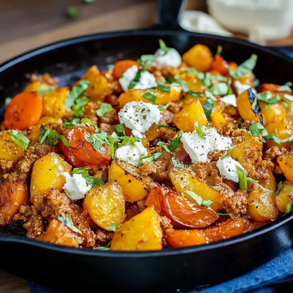 Kürbis Hackfleisch Pfanne mit Feta: Ein Unglaubliches Ultimatives Rezept
