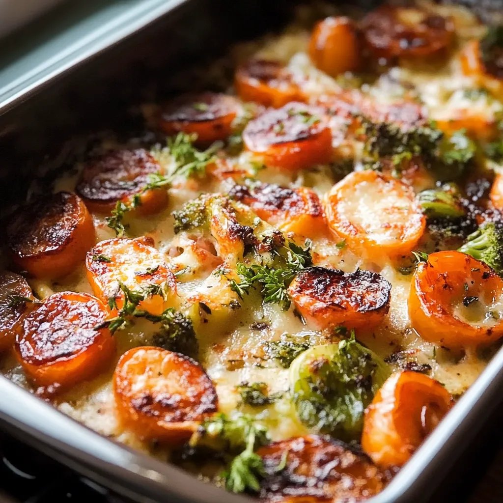 Cremige Rosenkohlpfanne