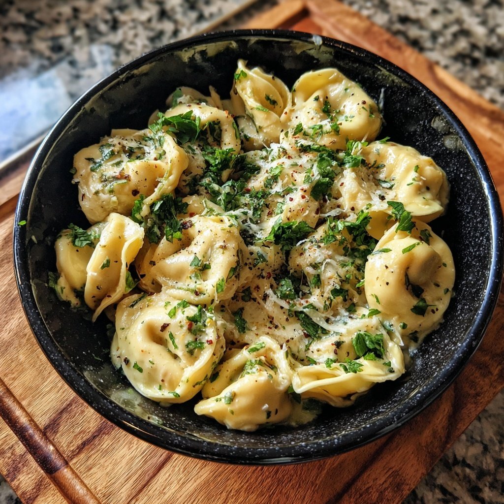 Trader Joe's Spinach and Cheese Tortellini