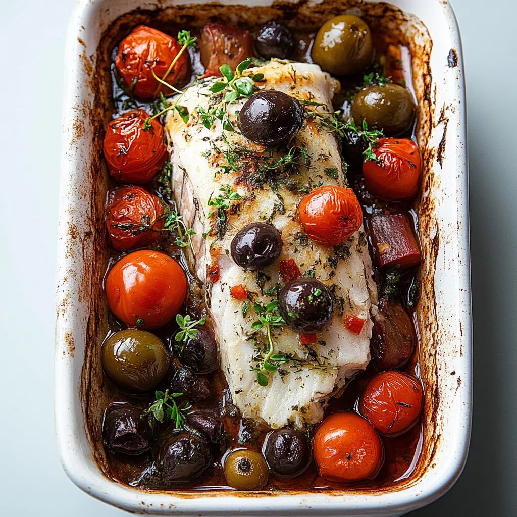 Medelhavsugnsbakad torsk: Ett fantastiskt ultimat recept