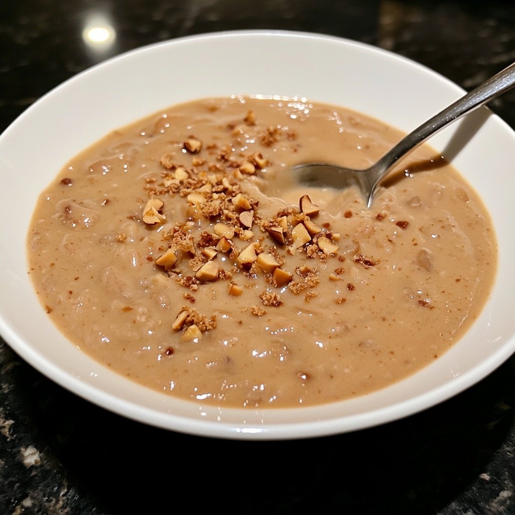 Maroni-Cremesuppe mit Sahnehaube