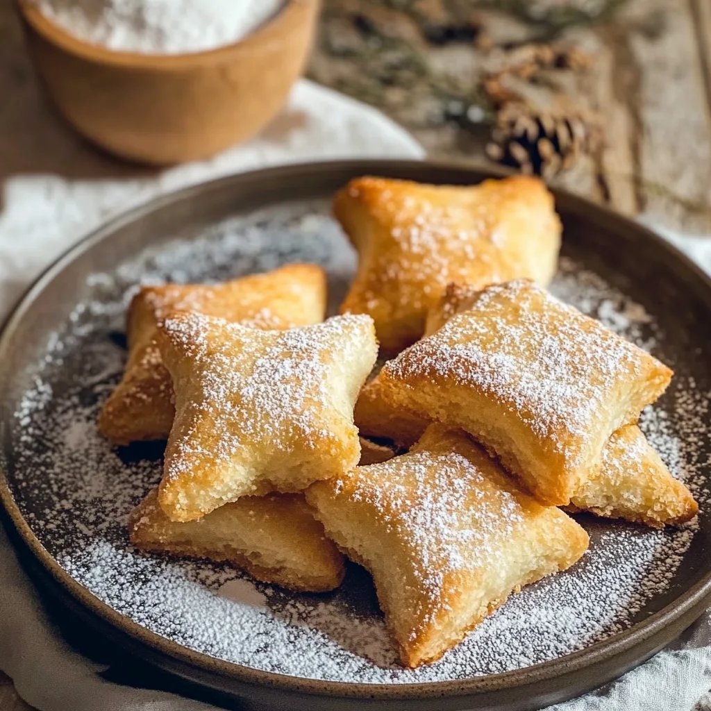Schmandplätzchen mit Zimt und Zucker