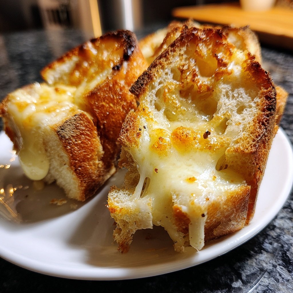 Fondue Beilage knuspriges Baguette