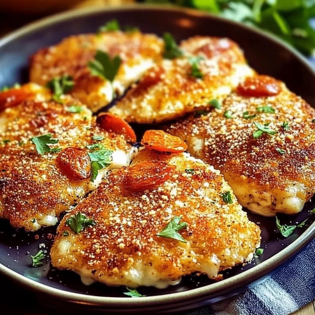 Parmesan panerad kyckling: Ett fantastiskt ultimativt recept