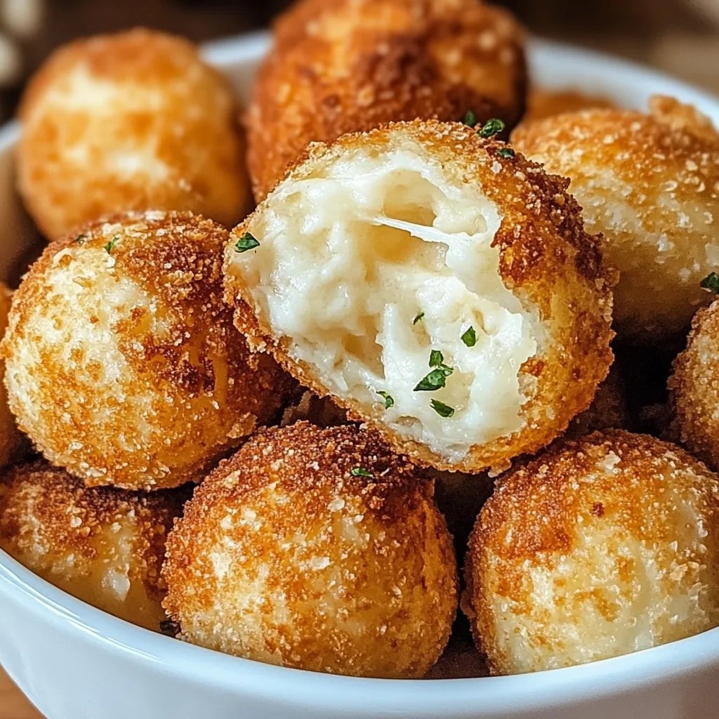Käse-Kartoffelpüree-Bällchen aus der Heißluftfritteuse: Ein Unglaubliches Ultimatives Rezept