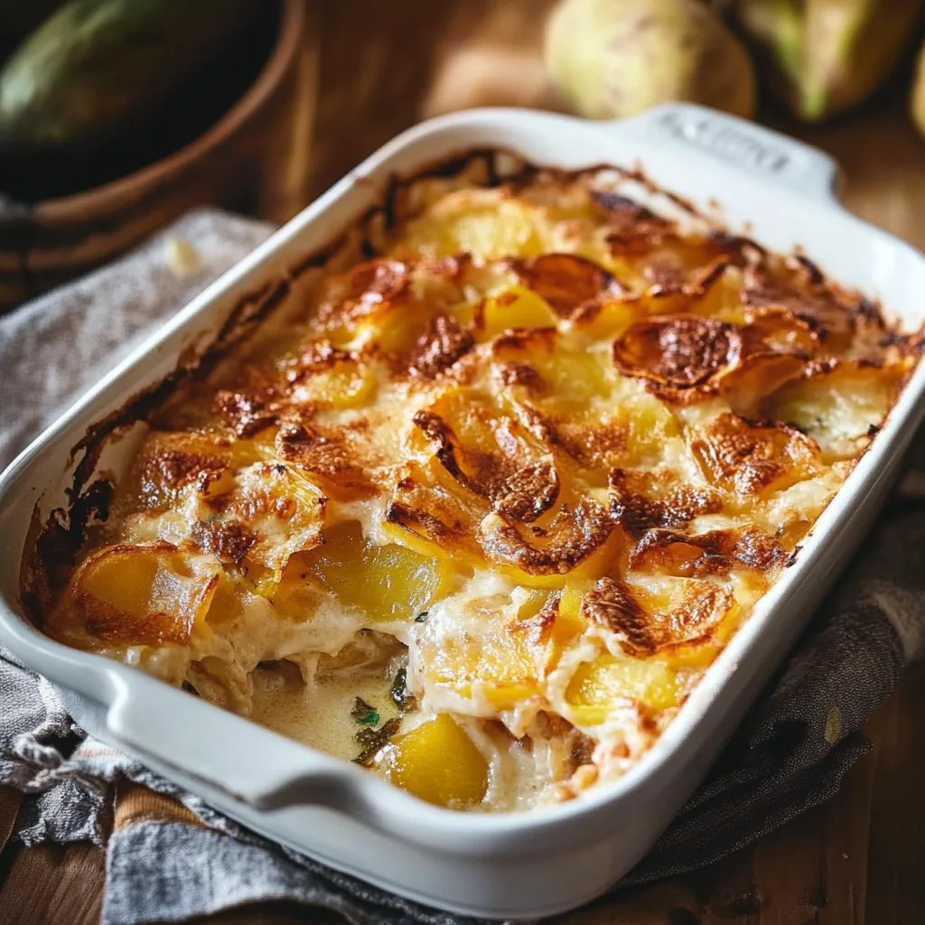 Kartoffel-Lauch-Auflauf