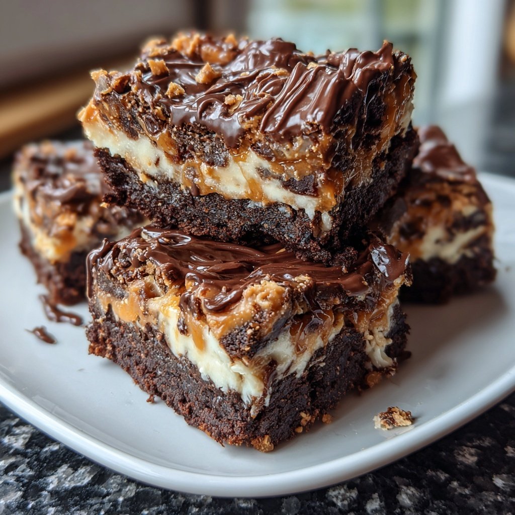 Pfiffiges Topfen Brownie Eisbecher
