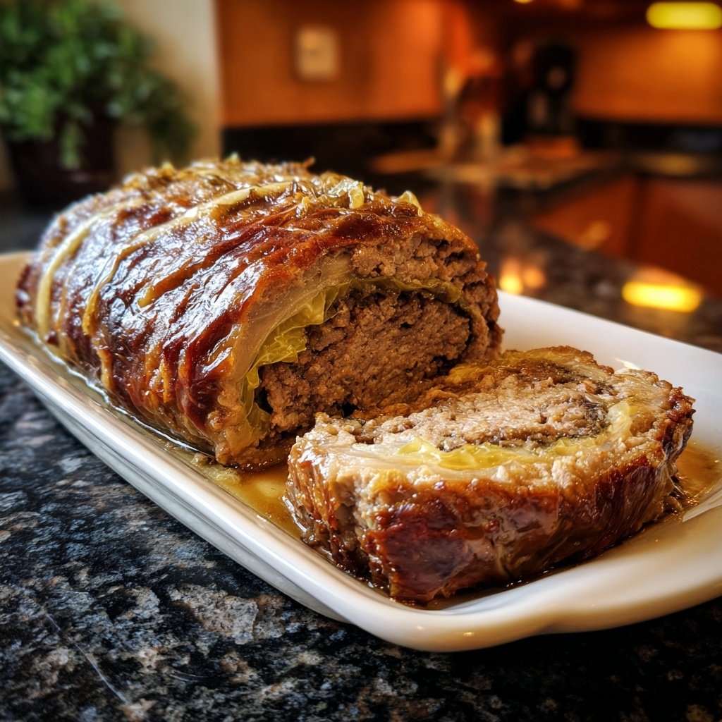 Wirsing Rouladen mit Hackfleisch