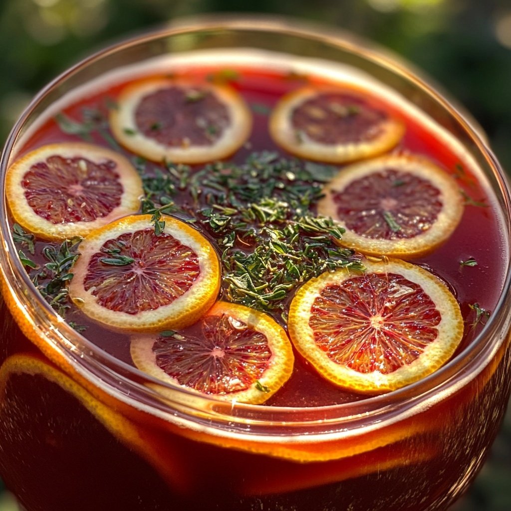 Beeriger Weihnachtsbeeren-Punsch