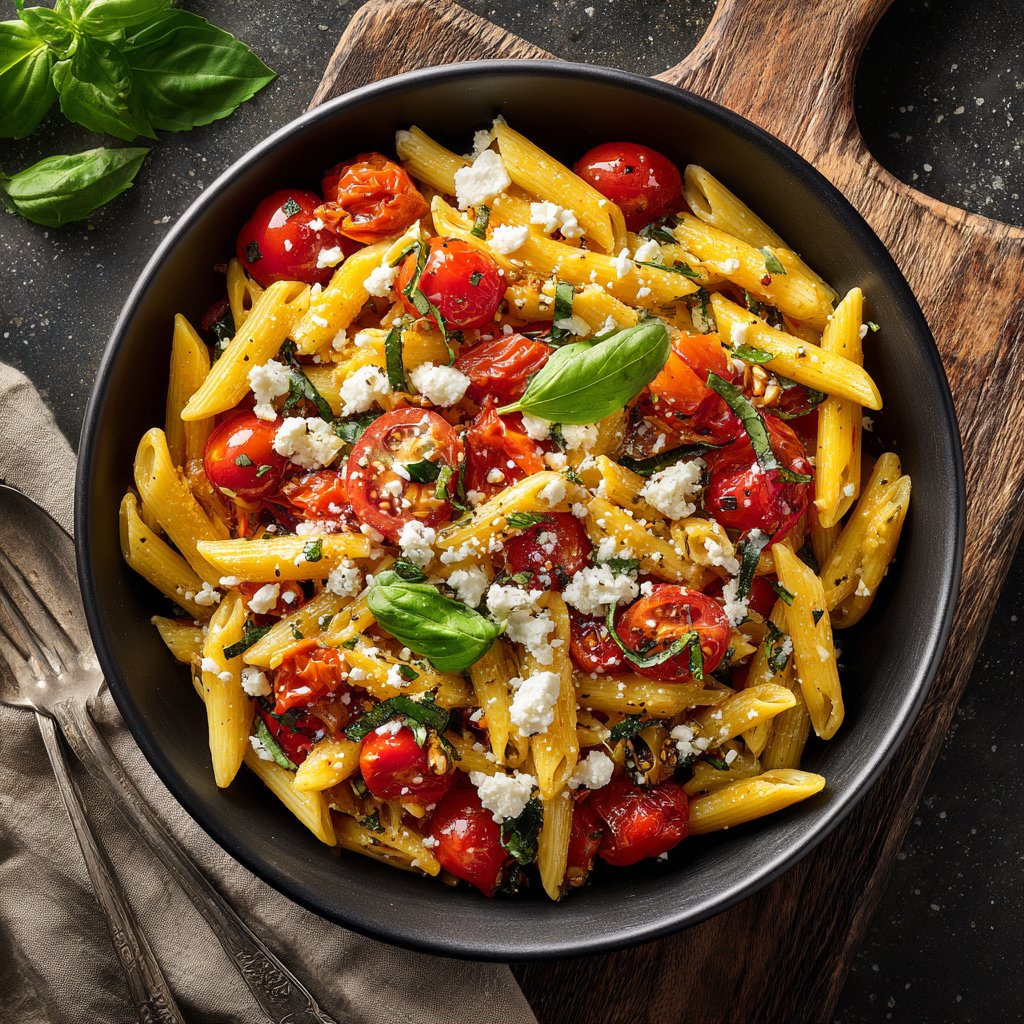Mediterranean Spring Pasta Bowl