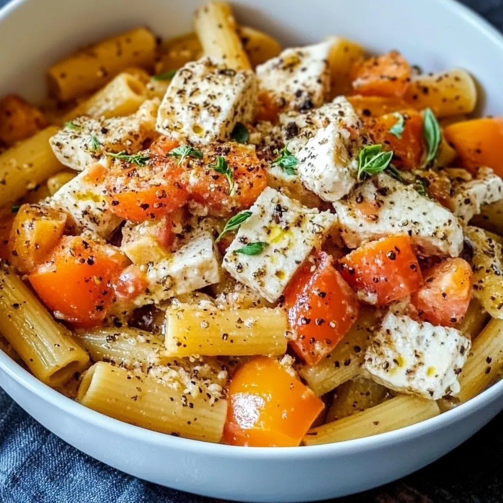 Feta-Pasta mit Hokkaido-Kürbis: Ein Unglaubliches Ultimatives Rezept für den Herbst
