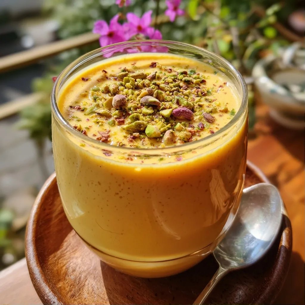 Mango-Lassi eisgekühlt