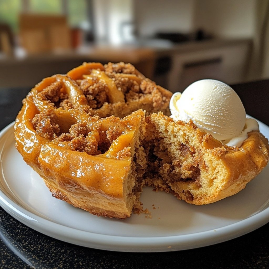 Bratapfel mit Marzipanfüllung