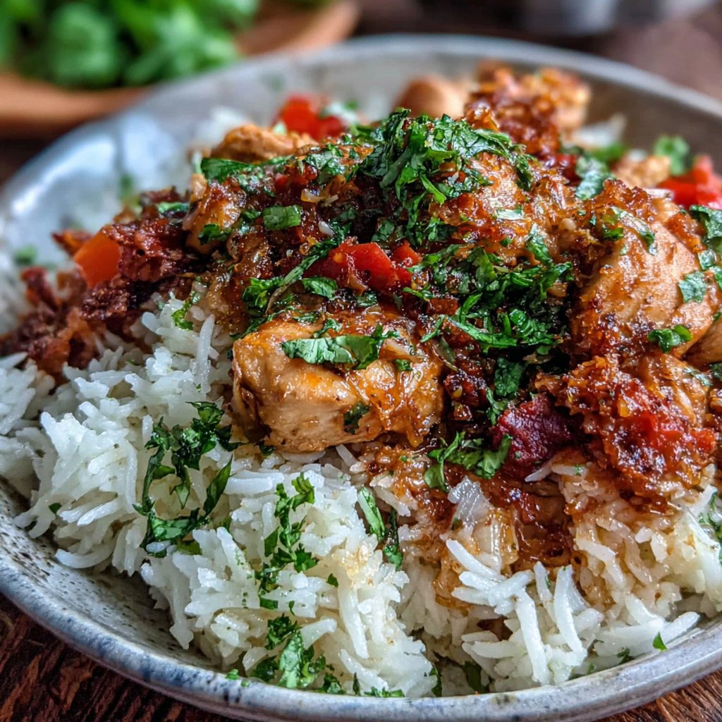 Würziger Puten-Curryreis