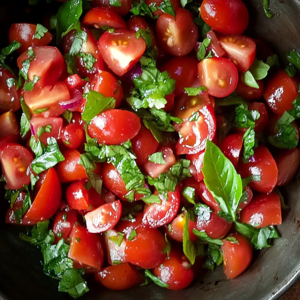 Tomaten-Granatapfel-Salat