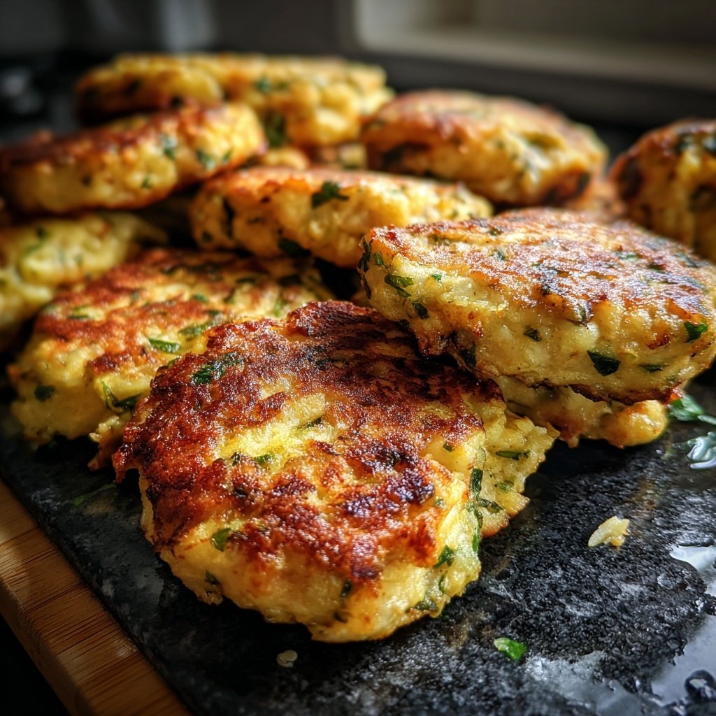 Kräuterfrikadellen mit Süßkartoffeln