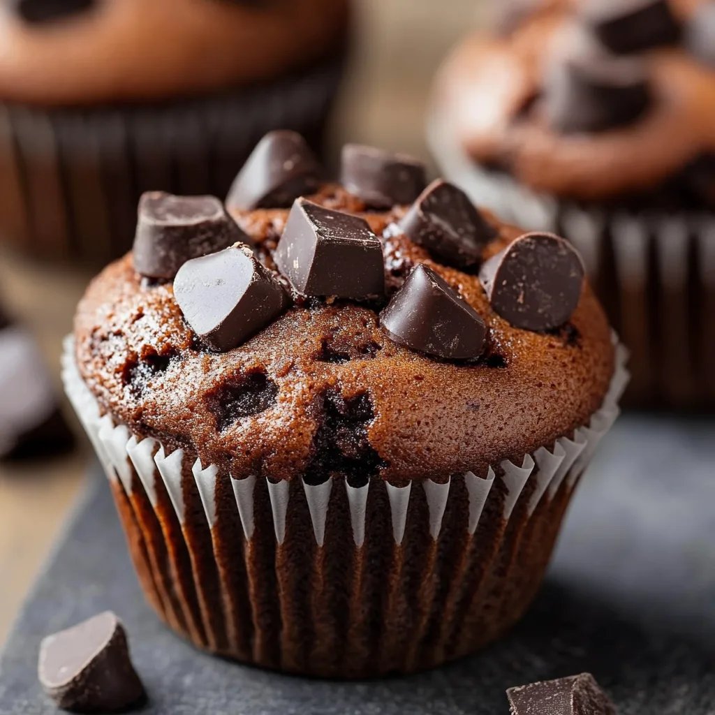 Super saftige Schoko-Muffins