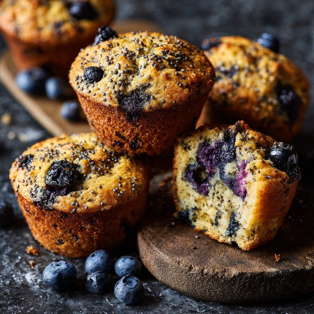 Gesunde Muffins mit Chiasamen