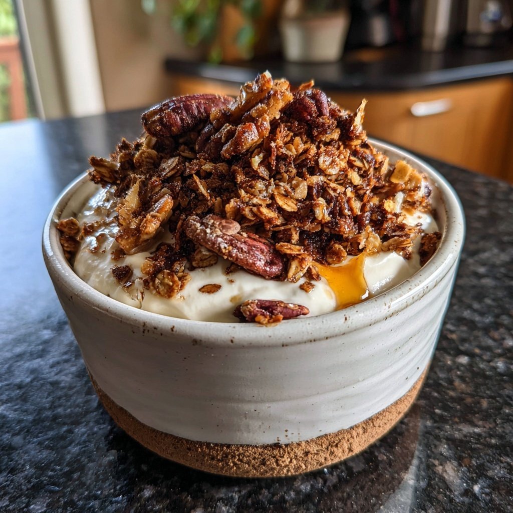 Lebkuchen-Gewürz-Frühstücks-Bowl