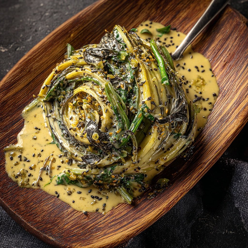 Schwarzwurzeln in Senfsauce