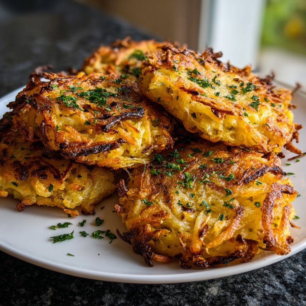Beste Frühstück Auflauf Kartoffelpuffer