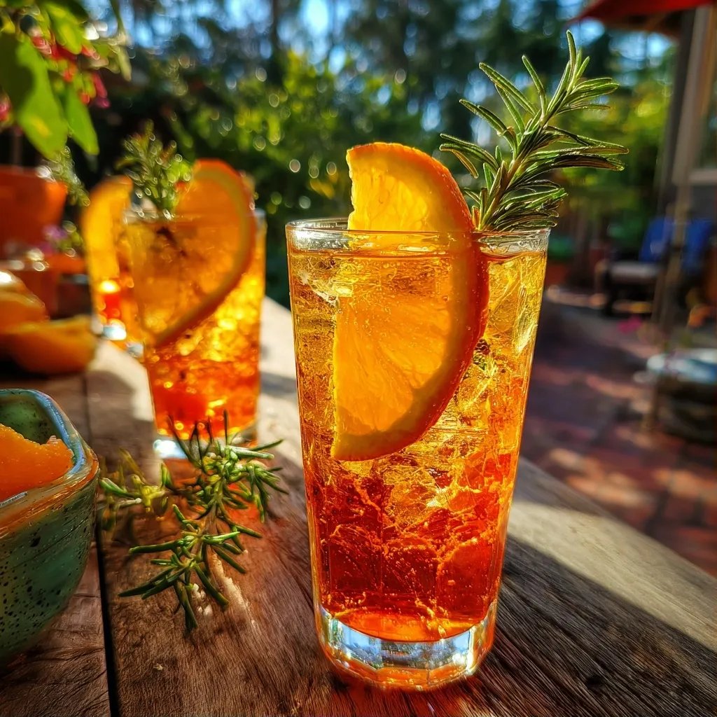 Orange Rosmarin Spritz