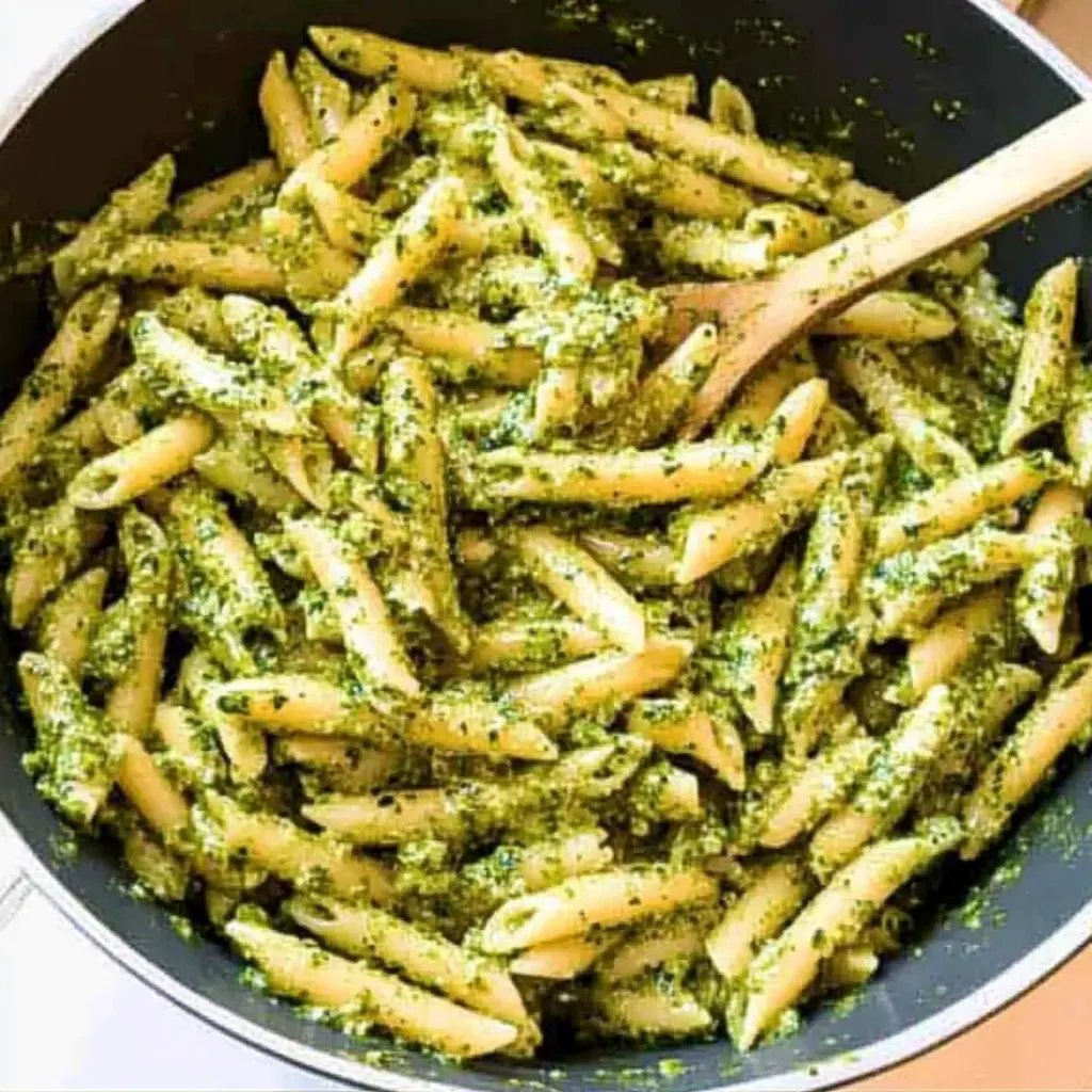 Krämig Kyckling Pesto Pasta: Ett fantastiskt ultimatum recept