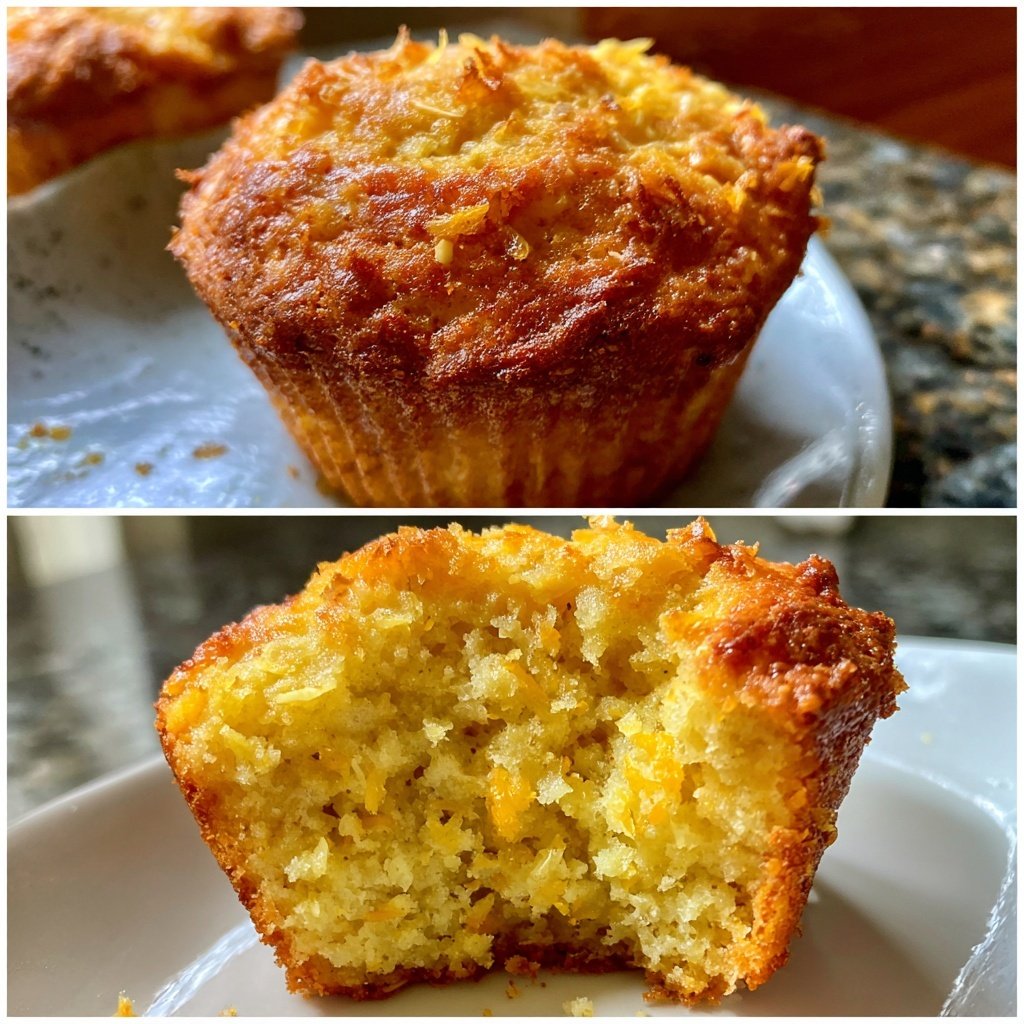 Bananen Orangen Muffin Glück