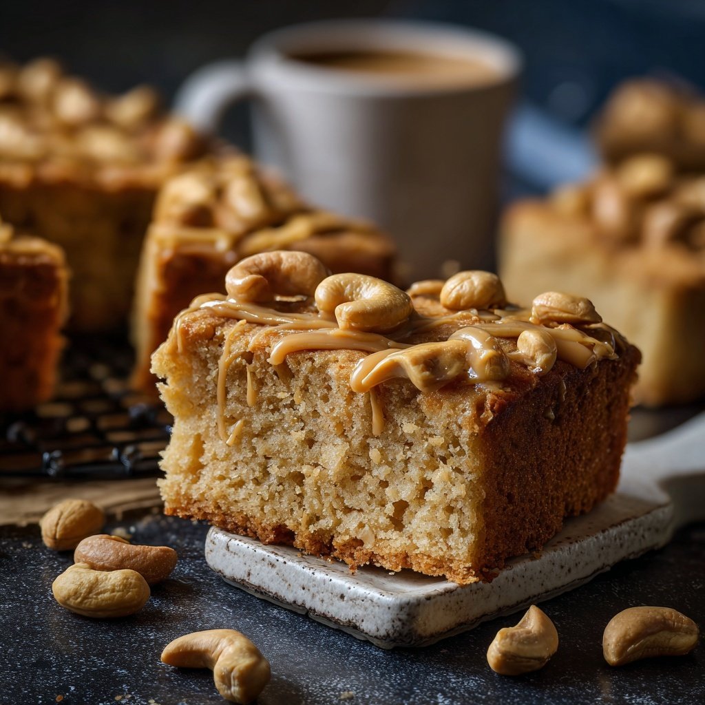 Vanille-Cashew-Butterkuchen