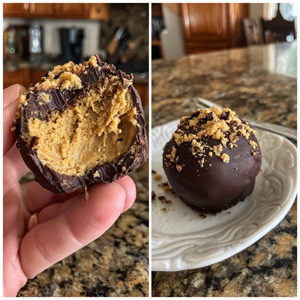 Haselnuss-Espresso-Trüffel-Happen