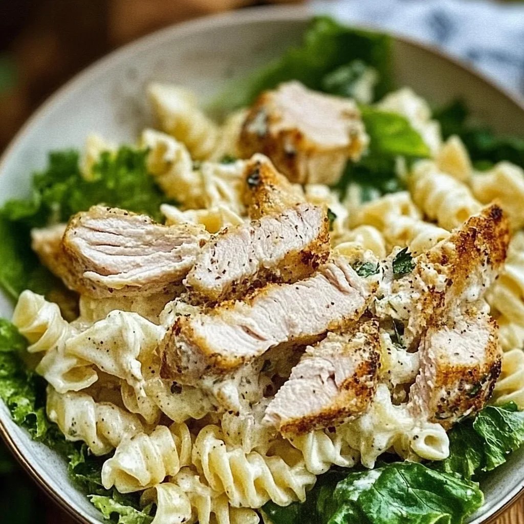 Kyckling Caesarsallad: Ett fantastiskt ultimativt recept