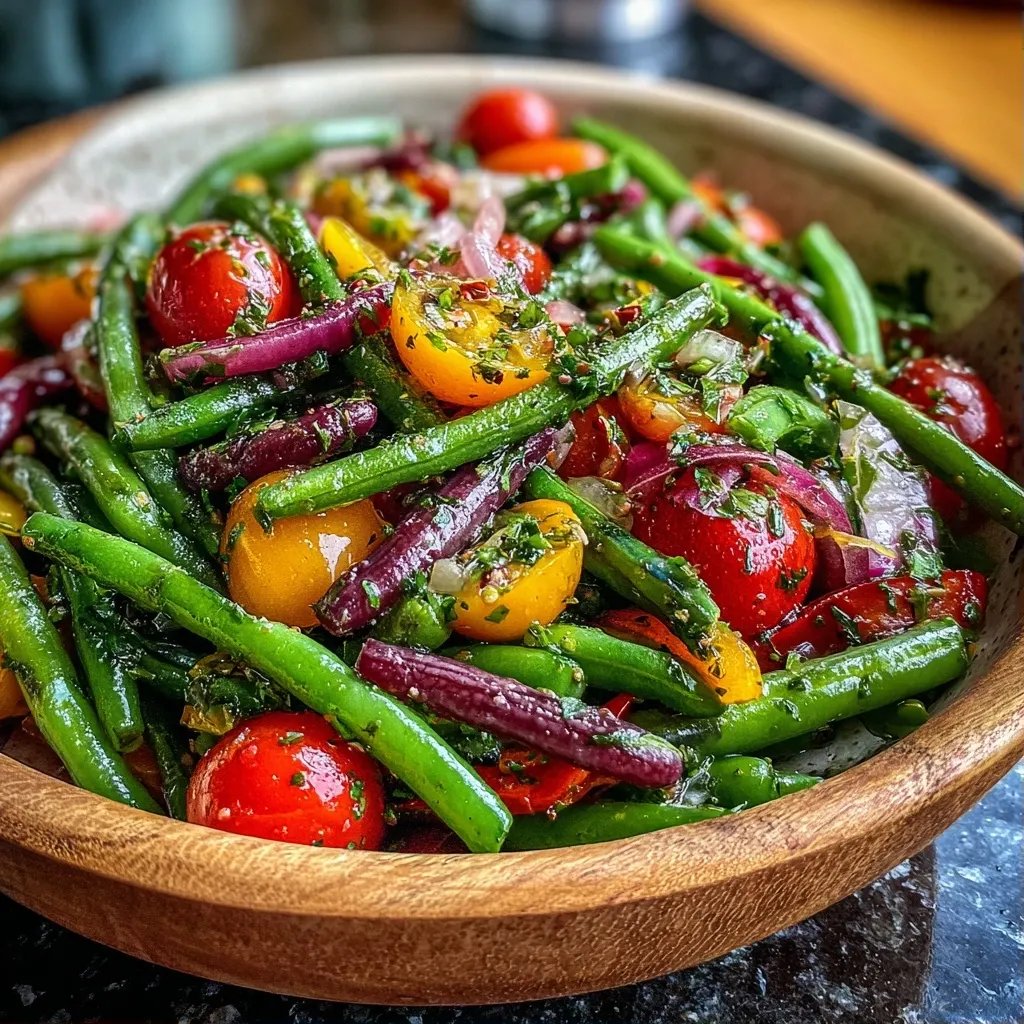 Bunter Bohnensalat
