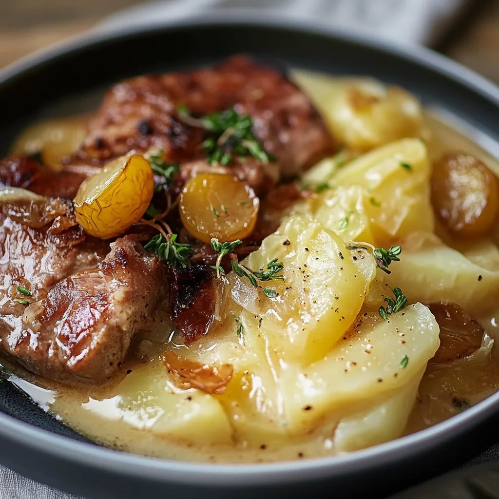 Gebratener Kohl und Schinken: Ein Unglaublich Einfaches Ultimatives Rezept