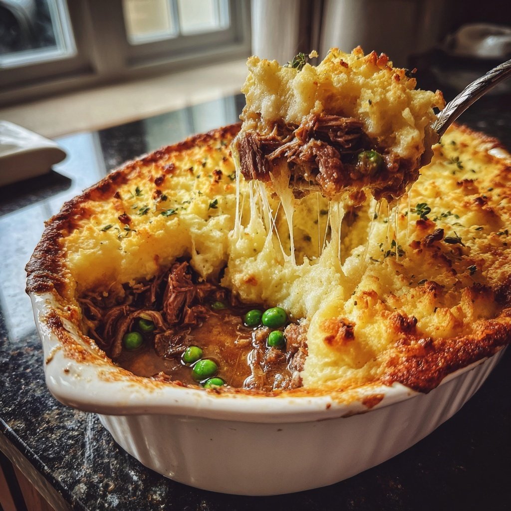 Herzhafter Lamm-Hirtenkuchen