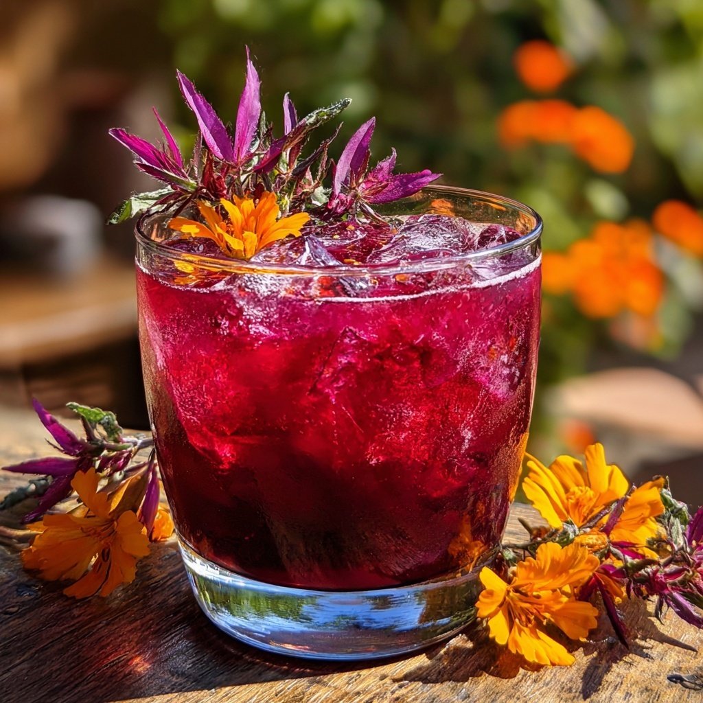 Erfrischendes Jamaika Sorrel Getränk